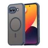 Husa pentru Google Pixel 10a, Techsuit HaloFrost II MagSafe, bleumarin