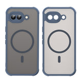 Husa pentru Google Pixel 10a, Techsuit HaloFrost II MagSafe, bleumarin