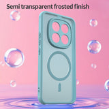 Husa pentru Xiaomi Redmi Note 15 Pro+ 5G, Techsuit HaloFrost II MagSafe, verde menta