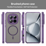 Husa pentru Xiaomi Redmi Note 15 Pro+ 5G, Techsuit HaloFrost II MagSafe, auriu