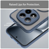 Husa pentru Xiaomi Redmi Note 15 Pro+ 5G, Techsuit HaloFrost II MagSafe, bleumarin