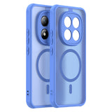Husa pentru Xiaomi Redmi Note 15 Pro+ 5G, Techsuit HaloFrost II MagSafe, albastru