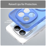 Husa pentru Xiaomi Redmi Note 15 Pro+ 5G, Techsuit HaloFrost II MagSafe, albastru