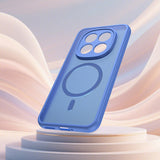 Husa pentru Xiaomi Redmi Note 15 Pro+ 5G, Techsuit HaloFrost II MagSafe, albastru