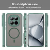 Husa pentru Xiaomi Redmi Note 15 Pro+ 5G, Techsuit HaloFrost II MagSafe, auriu