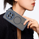 Husa pentru Xiaomi Redmi Note 15 Pro 4G, Techsuit HaloFrost II MagSafe, bleumarin