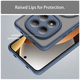 Husa pentru Xiaomi Redmi Note 15 Pro 4G, Techsuit HaloFrost II MagSafe, bleumarin