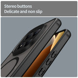 Husa pentru Xiaomi Redmi Note 15 Pro 4G, Techsuit HaloFrost II MagSafe, negru