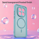 Husa pentru Xiaomi Redmi Note 15 Pro 5G, Techsuit HaloFrost II MagSafe, verde menta