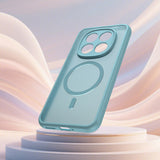 Husa pentru Xiaomi Redmi Note 15 Pro 5G, Techsuit HaloFrost II MagSafe, verde menta