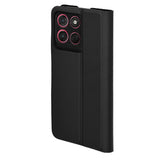 Husa pentru Motorola Moto G57 Power, Techsuit Magskin Book, negru