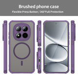Husa pentru Xiaomi Redmi Note 15 Pro 5G, Techsuit HaloFrost II MagSafe, auriu