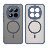 Husa pentru Xiaomi Redmi Note 15 Pro 5G, Techsuit HaloFrost II MagSafe, bleumarin