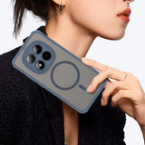 Husa pentru Xiaomi Redmi Note 15 Pro 5G, Techsuit HaloFrost II MagSafe, bleumarin