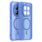 Husa pentru Xiaomi Redmi Note 15 Pro 5G, Techsuit HaloFrost II MagSafe, albastru