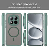 Husa pentru Xiaomi Redmi Note 15 Pro 5G, Techsuit HaloFrost II MagSafe, auriu