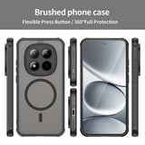 Husa pentru Xiaomi Redmi Note 15 Pro 5G, Techsuit HaloFrost II MagSafe, auriu