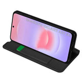 Husa pentru Samsung Galaxy A37 5G, Techsuit Magskin Book, negru