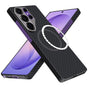 Husa pentru Samsung Galaxy S26 Ultra, Techsuit Aramid Fiber MagSafe, negru