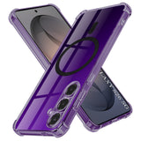 Husa pentru Samsung Galaxy S26, Techsuit Shockproof Clear Silicone MagSafe, fumuriu