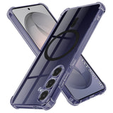 Husa pentru Samsung Galaxy S26 Plus, Techsuit Shockproof Clear Silicone MagSafe, fumuriu