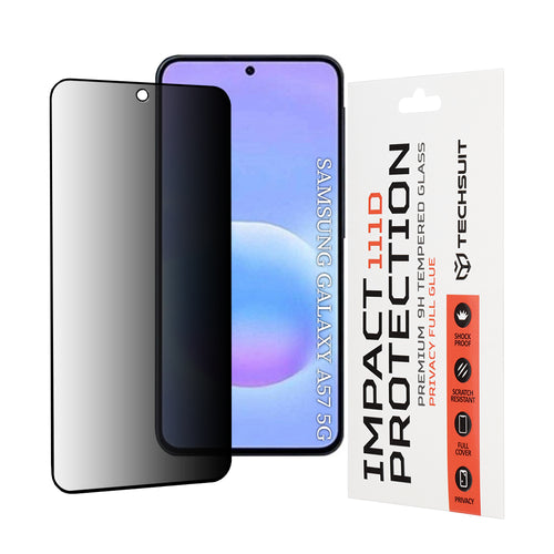 Folie de protectie pentru Samsung Galaxy A57 5G, Techsuit 111D Privacy Full Glue