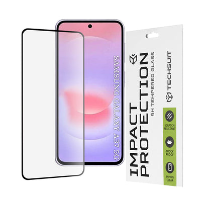 Folie de protectie pentru Samsung Galaxy A37 5G, Techsuit 111D Full Cover / Full Glue Glass