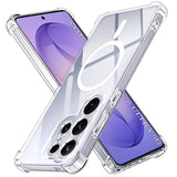 Husa pentru Samsung Galaxy S26 Ultra, Techsuit Shockproof Clear Silicone MagSafe, transparenta