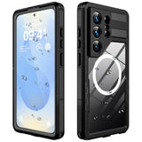 Husa pentru Samsung Galaxy S26 Ultra, ShellBox Waterproof IP68 Case, negru