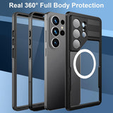 Husa pentru Samsung Galaxy S26 Ultra, ShellBox Waterproof IP68 Case, negru