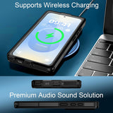 Husa pentru Samsung Galaxy S26 Ultra, ShellBox Waterproof IP68 Case, negru