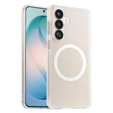 Husa pentru Samsung Galaxy S26 Plus, Blueo Crystal Anti-Drop Series MagSafe, transparenta