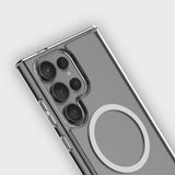 Husa pentru Samsung Galaxy S26, Blueo Crystal Anti-Drop Series MagSafe, transparenta