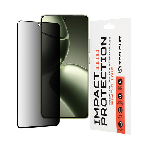Folie de protectie pentru Xiaomi 14T, Techsuit 111D Privacy Full Glue