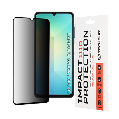 Folie de protectie pentru Samsung Galaxy A06 4G, Techsuit 111D Privacy Full Glue