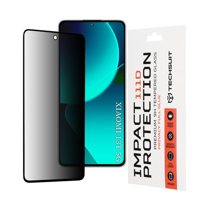 Folie de protectie pentru Xiaomi 13T, Techsuit 111D Privacy Full Glue