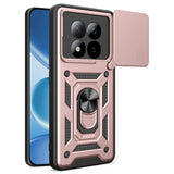 Husa pentru Xiaomi Redmi Note 15 Pro 5G, Techsuit CamShield Series, roz