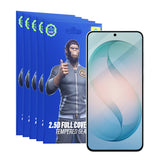 Folie de protectie pentru Samsung Galaxy S26 Plus, Blueo 2.5D Silk Full Cover HD Glass (5 pack)