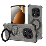 Husa pentru Xiaomi Redmi Note 15 Pro+ 5G, Techsuit Carbon Shield PRO, fumuriu