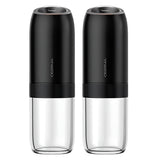 Deerma Electric Grinder Set (YM01), pentru Salt & Pepper, Auto-Dispensing, reglabil Coarseness, Ceramic Core, 175ml, Negru