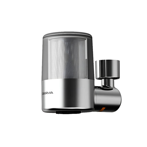 Deerma Faucet Water Filter (LT01), Dual Filtration, 2x Water Modes, Bacteria-Free, Air-phase Pressurized Flow, 720°, Gri