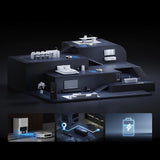Aspirator Portabil Deerma Robot Aspirator (S30 Pro Plus), Dry & Wet Cleaning, 15000Pa, Precisence Lidar Tech