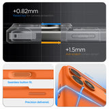Husa pentru iPhone 17 Pro, Spigen Silicone Fit MagSafe (ACS11379), portocaliu