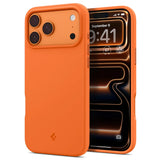 Husa pentru iPhone 17 Pro Max, Spigen Silicone Fit MagSafe (ACS11378), portocaliu
