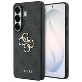 Husa pentru Samsung Galaxy S26 Ultra, Guess Hardcase 4G Big Metal Logo (GUHCS26L4GMGGR), negru