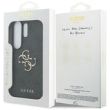 Husa pentru Samsung Galaxy S26 Ultra, Guess Hardcase 4G Big Metal Logo (GUHCS26L4GMGGR), negru