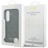Husa pentru Samsung Galaxy S26, Guess Hardcase 4G Classic Logo Charm (GUHMS26SGF4GGR), negru