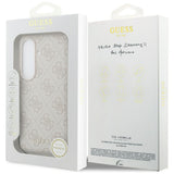 Husa pentru Samsung Galaxy S26, Guess Hardcase 4G Classic Logo Charm MagSafe (GUHMS26SGF4GPI), roz