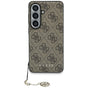 Husa pentru Samsung Galaxy S26, Guess Hardcase 4G Classic Logo Charm (GUHMS26SGF4GBR), maro