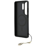 Husa pentru Samsung Galaxy S26 Ultra, Guess Hardcase 4G Classic Logo Charm (GUHMS26LGF4GGR), negru